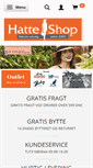 Mobile Screenshot of hatteshop.dk